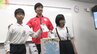 東京オリンピック金メダリスト　フェンシング加納虹輝選手が子どもたちの夢を応援　|　山口のニュース・天気・防災｜tys NEWS｜ｔｙｓテレビ山口
