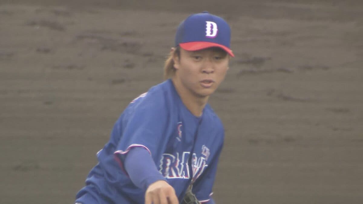 侍ジャパン入り髙橋宏斗と開幕投手候補金丸夢斗、沖縄で見せた圧巻投球