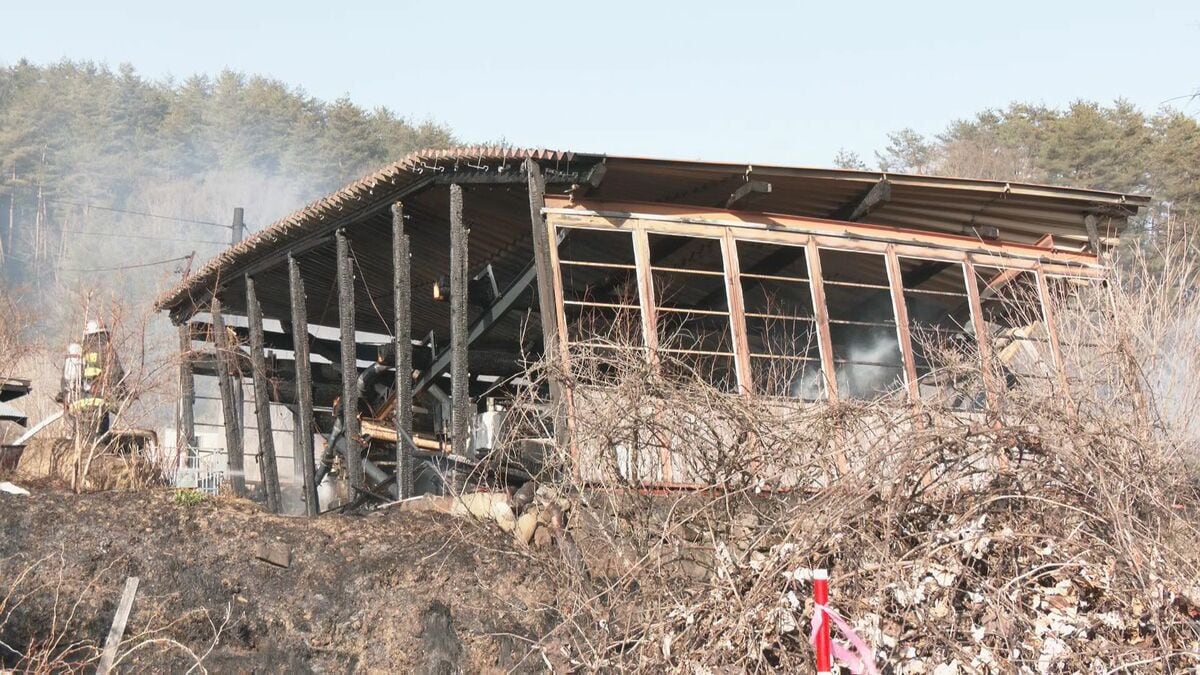 “大工の作業場”で火災 隣の住宅や田んぼにも燃え移る 消防隊が高齢男性を見つける けがなし 岐阜・高山市朝日町