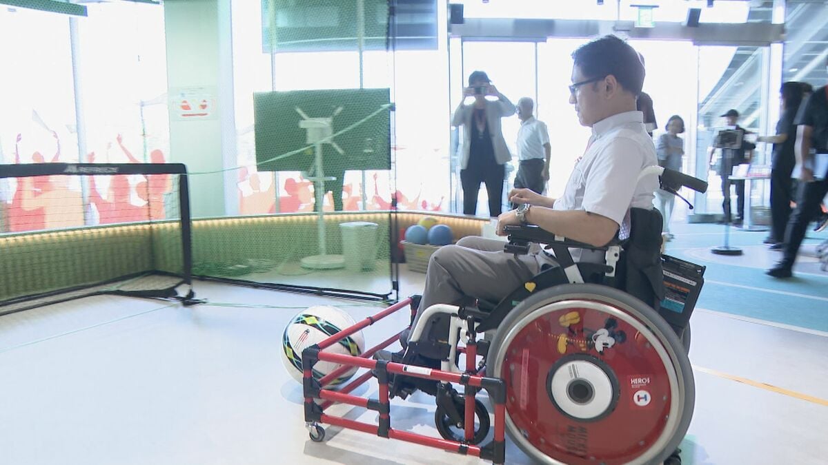 アジア大会の会場に次世代モビリティ アスリート紹介やパラスポーツ体験  寺尾悟さん｢応援･挑戦することを感じて｣ 名古屋･瑞穂公園陸上競技場
