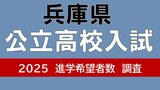 兵庫県公立高校入試2025　御影（文理探究）4.05倍　神戸（理数）2.58倍　市立西宮（理数）2.35倍【高校受験12月発表・令和7年度進学希望動向調査】|TBS NEWS DIG
