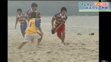 タックルの代わりにタッチ 2002年に行われた砂浜のラグビー「ビーチフットボール」 岩手・釜石市【ホレホレアーカイブ】|TBS NEWS DIG