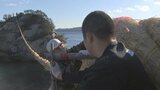 「日本一」の大しめ縄 豊後二見ヶ浦で張り替え作業 大分 | 大分のニュース|OBS NEWS|大分放送