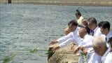 80年前の太平洋戦争下 八戸港で沈没の海防艦「稲木」 乗組員の慰霊祭で参列者たちが犠牲者を追悼 青森県八戸市 | 青森のニュース│ATV NEWS│青森テレビ