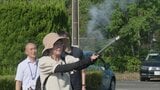 サルによる人への被害増加 漁業で使う網を使った対策や動物駆逐用花火を体験 サル対策研修会 | 福岡のニュース|RKB NEWS|RKB毎日放送