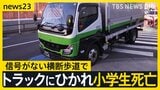 「進路の遠くの方を見ていた」東京・板橋区で小5の男の子がトラックにひかれ死亡 運転していた会社員を現行犯逮捕【news23】|TBS NEWS DIG