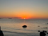 2025年穏やかな年明け 瀬戸内海から昇る初日の出の絶景 山口県宇部市キワ・ラ・ビーチ|TBS NEWS DIG