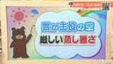 17日(金)は雲が主役の空　厳しい蒸し暑さに　愛媛|TBS NEWS DIG