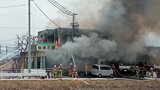 【速報】松本市で火災 消火活動続く JR篠ノ井線の一部区間運転見合わせ|TBS NEWS DIG