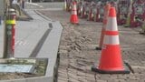 陥没した道路は90年前に埋め立てた場所だった 富山が誇る水辺の空間 松川周辺で復旧工事はじまる 富山 | 富山のニュース|天気・防災|チューリップテレビ