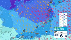 “今シーズン最強最長” 寒波襲来…3日の立春から大雪リスク 急激に高まる　影響は長期化へ【雪と雨と風のシミュレーション】|TBS NEWS DIG