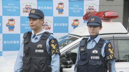 警察官も“暑さ対策” 冷却グッズやサングラス 光の反射で見えづらい不審