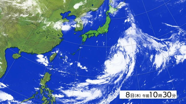 【台風情報】台風5号が発生 予報円の西側を通ると東北地方の太平洋側に接近も 警報級の風・波のおそれ 一部シミュレーションでは12日(月)宮城に活発な雨雲 今後の情報に注意 tbc気象台|TBS NEWS DIG