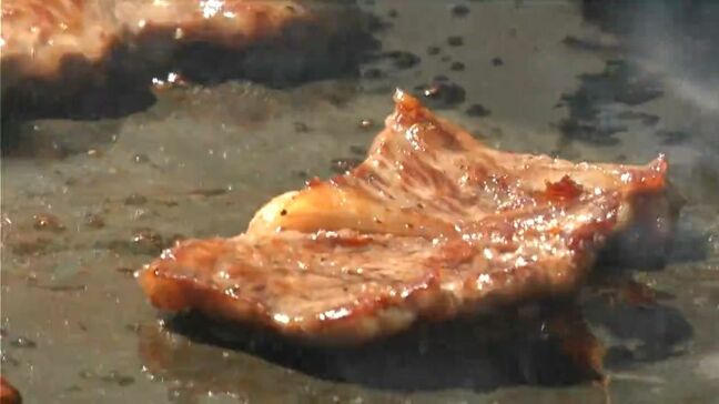 たわわタウン谷山 オープン11周年「春のたわわ祭り」日本一の茶や鹿児島黒牛 新品種の米のふるまい|TBS NEWS DIG