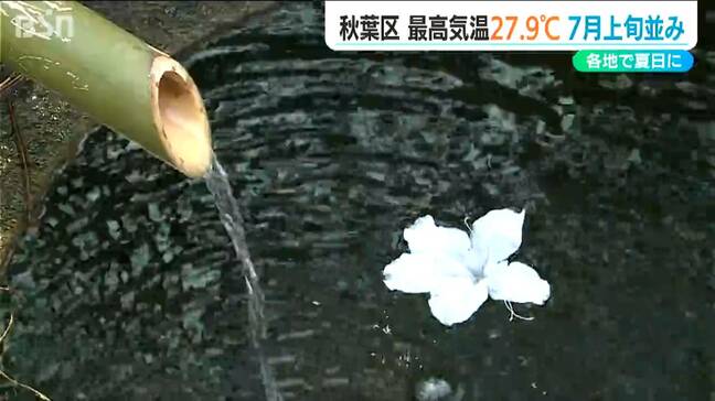 各地で7月上旬並みの『夏日』つつじ園も満開に「田植えの後に 安らいで欲しい」新潟県糸魚川市|TBS NEWS DIG