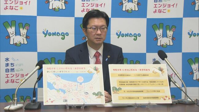 物価高対応子育て応援手当・よなごプレミアムポイントなどの物価高騰対策にも注力　米子市長年頭記者会見|TBS NEWS DIG