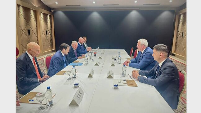 ウクライナ・シビハ外相とアメリカ・ルビオ国務長官が会談「この重要な1週間の『立ち位置』を調整」 ロシアとの直接交渉前に|TBS NEWS DIG