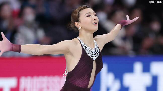 坂本花織、インタビュー中にメダル確定「よかった、滑り込み~」連夜の涙に「もう枯れそうなくらい泣いてるんで」|TBS NEWS DIG