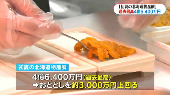 山形屋「初夏の北海道物産展」が過去最高の売り上げ　鹿児島|TBS NEWS DIG