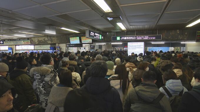 【速報】新千歳空港行きエアポートが運転再開　運転を見合わせていた札幌圏の列車、動き出す　小樽方面は午後3時ごろからの運転再開目指す|TBS NEWS DIG