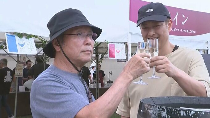 安心院葡萄酒まつり5年ぶり開催  特別仕込みワイン＆大分県産ステーキ堪能　|　大分のニュース｜OBS NEWS｜大分放送