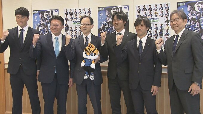 サッカー実業団チームのジェイリースFC  「全て勝ってJFLに昇格する」活躍誓う　|　大分のニュース｜OBS NEWS｜大分放送