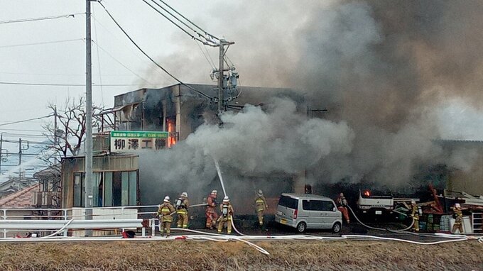 【速報】松本市で火災　消火活動続く　JR篠ノ井線の一部区間運転見合わせ|TBS NEWS DIG