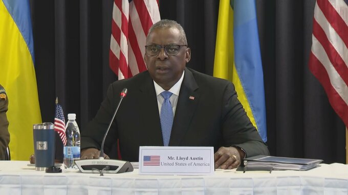 米オースティン国防長官 主力戦車「間もなく」ウクライナに供与　ウクライナへの軍事支援話し合う国際会議で明かす|TBS NEWS DIG
