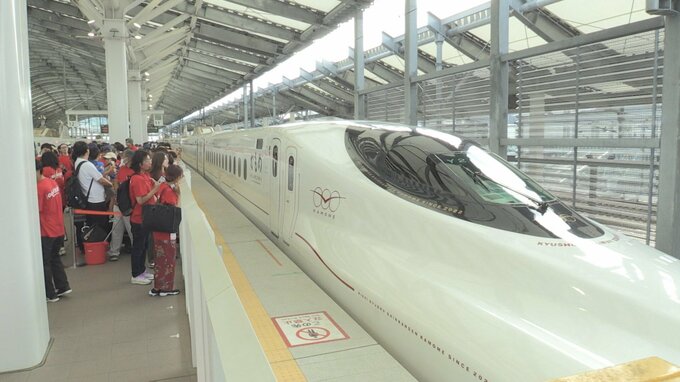 西九州新幹線開業2周年記念イベントでオリジナルクリアファイルプレゼントへ TVアニメ「弱虫ペダルLIMIT BREAK」とコラボ | 長崎のニュース | 天気 | NBC長崎放送