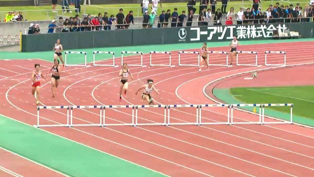 熱戦続く！　鹿児島県高校総体陸上決勝　注目選手たちが圧巻の走り