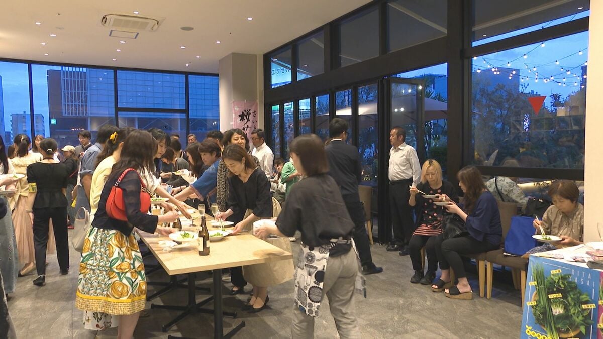 大分特産「大葉」人気店のシェフが活用術を伝授　多彩な11品、試食会で披露