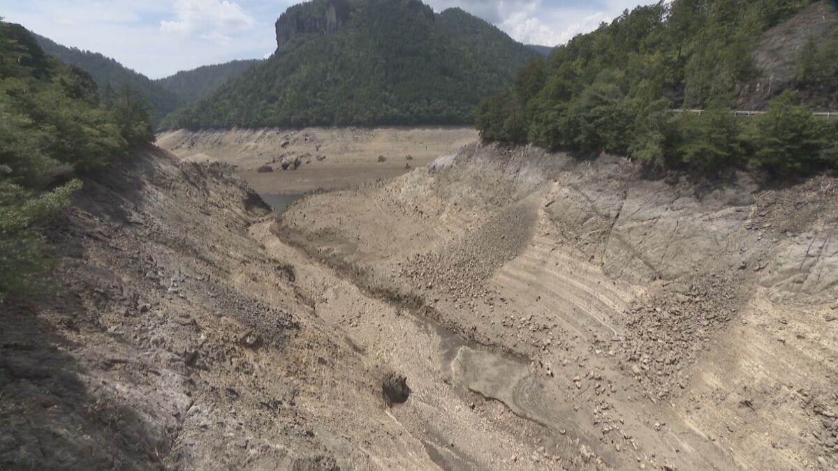 愛知の豊川用水 9月1日から節水強化 農業･工業用水で20% 水道用水で15%に 最大の水源･宇連ダムは貯水率3.2%（31日時点）