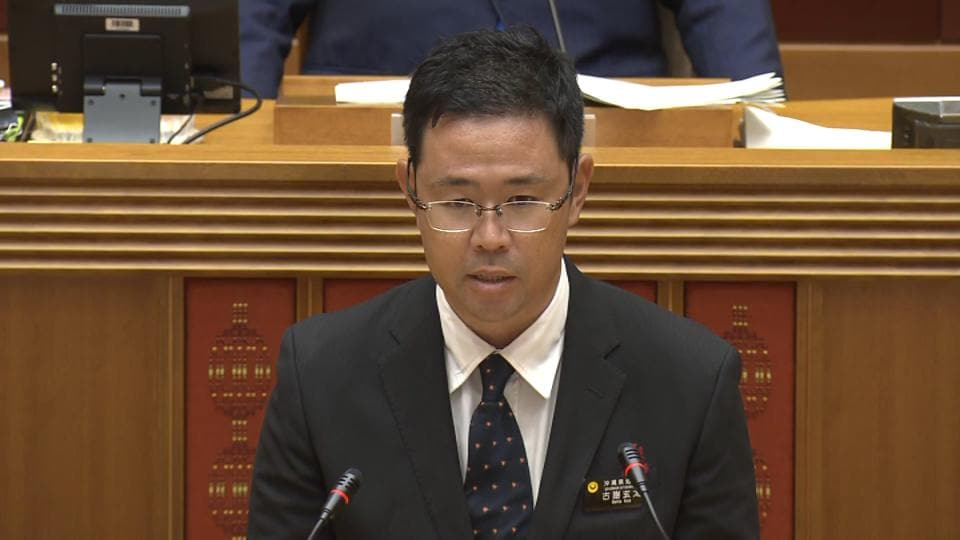 「実効性のある抜本的な対策を」　沖縄県議会開会　古謝知事