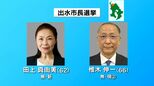 出水市長選 現職と新人の一騎打ちに 両候補の訴える「人口減少対策」鹿児島|TBS NEWS DIG