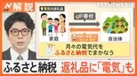 ぜいたく品から日用品へ…ふるさと納税で生活防衛 お米やティッシュだけじゃない驚きの返礼品【Nスタ解説】|TBS NEWS DIG