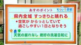 高知の天気 4日は過ごしやすい1日に 絶好の洗濯日和 東杜和気象予報士が解説 | 高知のニュース・天気|KUTV NEWS | KUTVテレビ高知