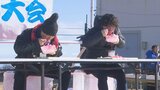 極寒の中かき氷早食い競争 毎年恒例の大寒がまん大会 大分 | 大分のニュース|OBS NEWS|大分放送