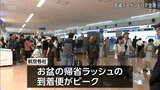 お盆の帰省ラッシュ　宮崎空港は混雑　|　MRTニュース ｜ ＭＲＴ宮崎放送