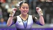 体操女子種目別段違い平行棒 西山実沙が銀メダル、今大会3つ目のメダル獲得、日本勢2大会連続の表彰台【アジア大会】|TBS NEWS DIG