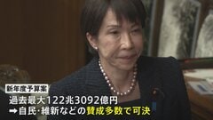新年度予算案が衆議院で可決　審議時間は59時間 異例の短さ　16日から参議院で実質審議入り| TBS CROSS DIG with Bloomberg