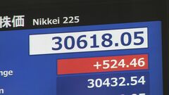 【速報】日経平均株価　一時500円超高| TBS CROSS DIG with Bloomberg