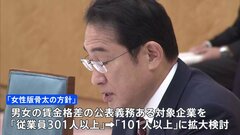 男女の賃金格差の公表義務 対象企業を拡大 「女性版骨太の方針」| TBS CROSS DIG with Bloomberg
