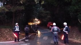 【速報】建物火災から山林に燃え移ったか　熊本県菊池市原 県の防災ヘリも消火活動に加わる|TBS NEWS DIG