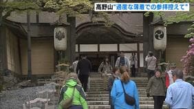 「タンクトップやミニスカートでの参拝控えて」真言宗の聖地・高野山で啓発活動　夏場中心に“露出が多い服装の参拝者”目立つと指摘　和歌山・高野山町|TBS NEWS DIG