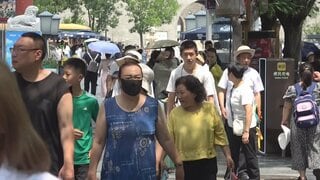 中国　8月の消費者物価指数0.8%上昇　11か月連続でプラス　エネルギー価格上昇が指数押し上げ| TBS CROSS DIG with Bloomberg