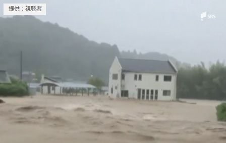 【台風2号】敷地川で堤防が決壊　線状降水帯相次ぎ緊急安全確保も　各地で冠水や土砂崩れ＝静岡　|　静岡のニュース | SBSNEWS | 静岡放送