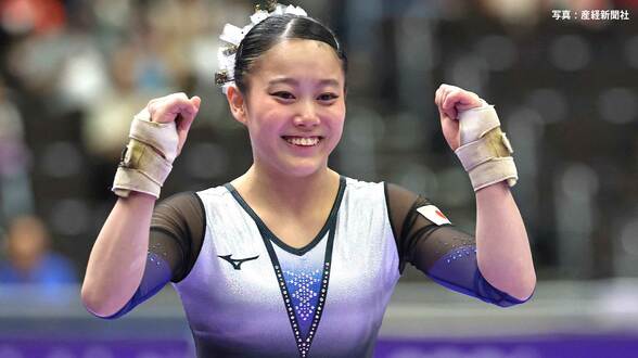 体操女子種目別段違い平行棒 西山実沙が銀メダル、今大会3つ目のメダル獲得、日本勢2大会連続の表彰台【アジア大会】|TBS NEWS DIG