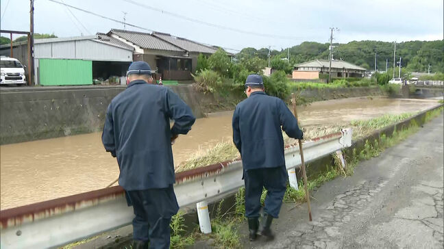 【九州北部 記録的大雨】 川に流された2人の捜索続く 福岡県新宮町では下水処理施設が水没|TBS NEWS DIG