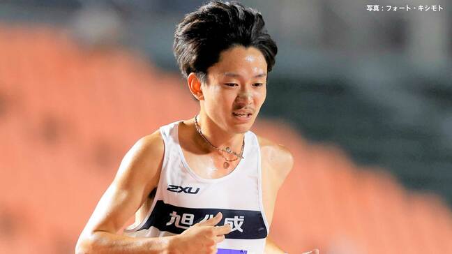 男子5000ｍ、井川龍人が今季ベストで初V！最後の直線で森凪也に競り勝つ「僕の持ち味はラストスパート」|TBS NEWS DIG