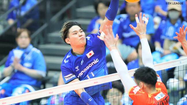 首位の大阪ブルテオン、フルセットの激闘に敗れ決勝逃す　西田有志がチーム最多26得点もまさかの連敗【SVリーグ準決勝】|TBS NEWS DIG